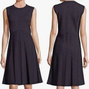 Tory Burch Woman’s Palais Luxury Merino Wool Sweater Dress. Dark blue Size Small